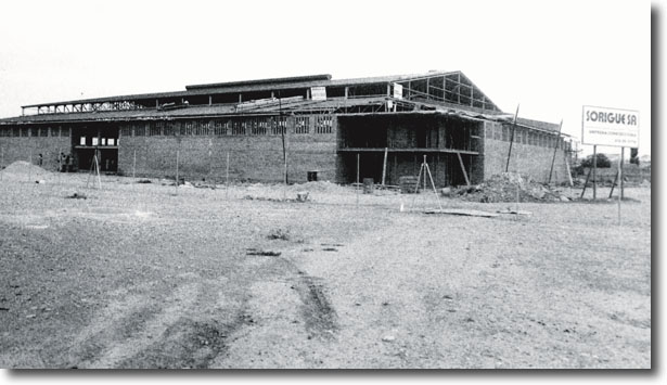 Construcció del Pavelló 3 el 1985